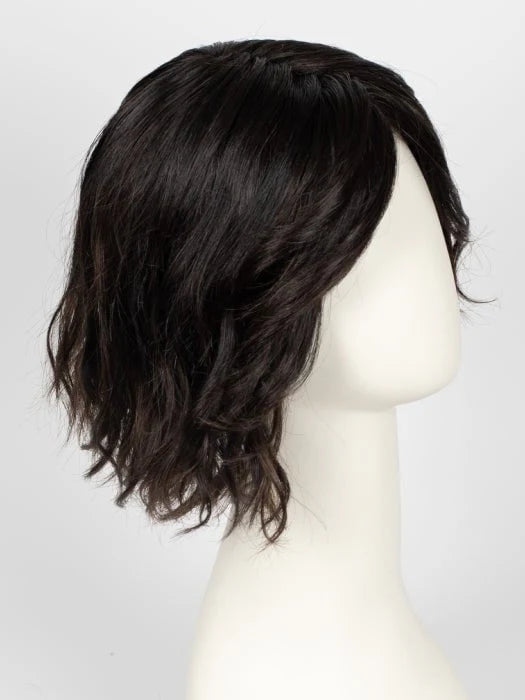 Ellen Wille Dance wig featuring a stylish wavy bob in rich dark brown color for versatile everyday wear
