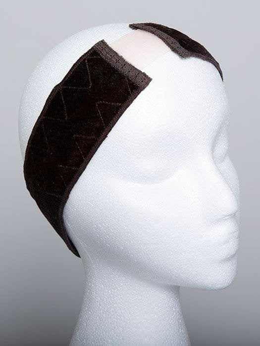WigSECURE Crystal® - Reversible Non-Slip Grip Band with Silk Front - Brunette image