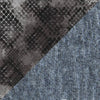 dark grey and stiletto snake